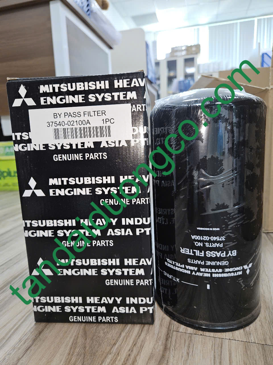 Lọc nhớt BY PASS Mitsubishi S12R-S16R, model: 37540-02100A 