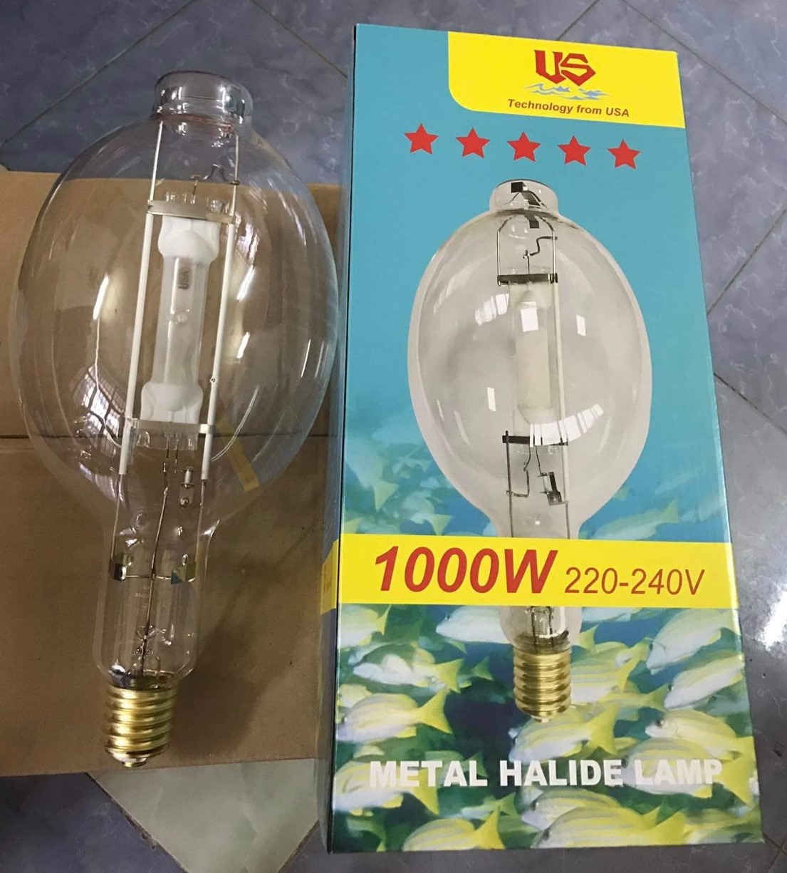 Đèn Halogen-Metal 1000W