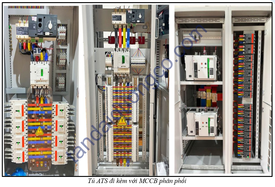 Tủ ATS KÈM MCCB phân phối